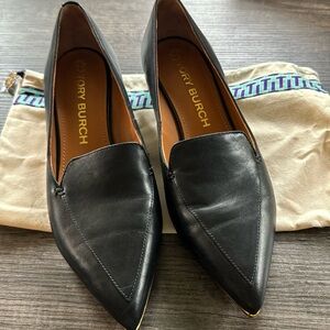Tory Burch leather loafers